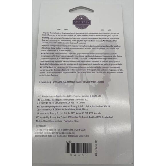 Scentsy Clothesline Scent Pack Pak Sealed New - Picture 2 of 2